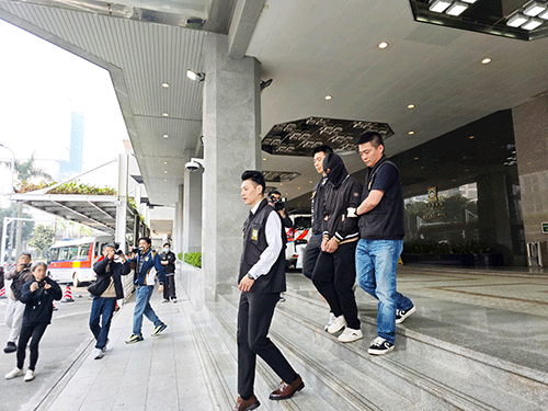 內地漢劫女賭客被捕