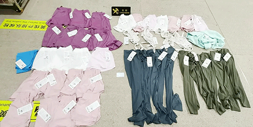 女代購著21件衫褲圖過關